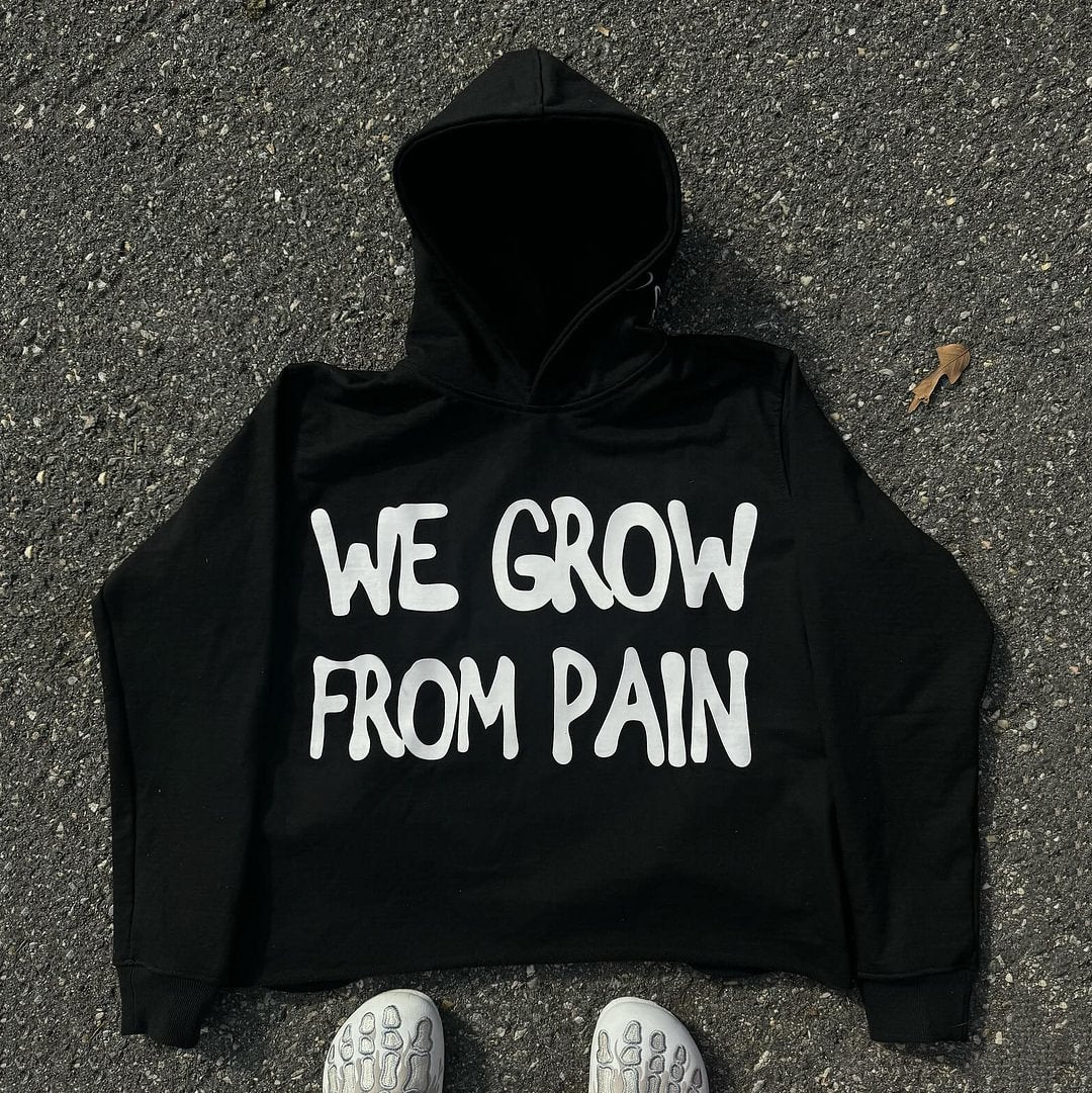 Vintage Benowrld Graphic Oversized Hoodie