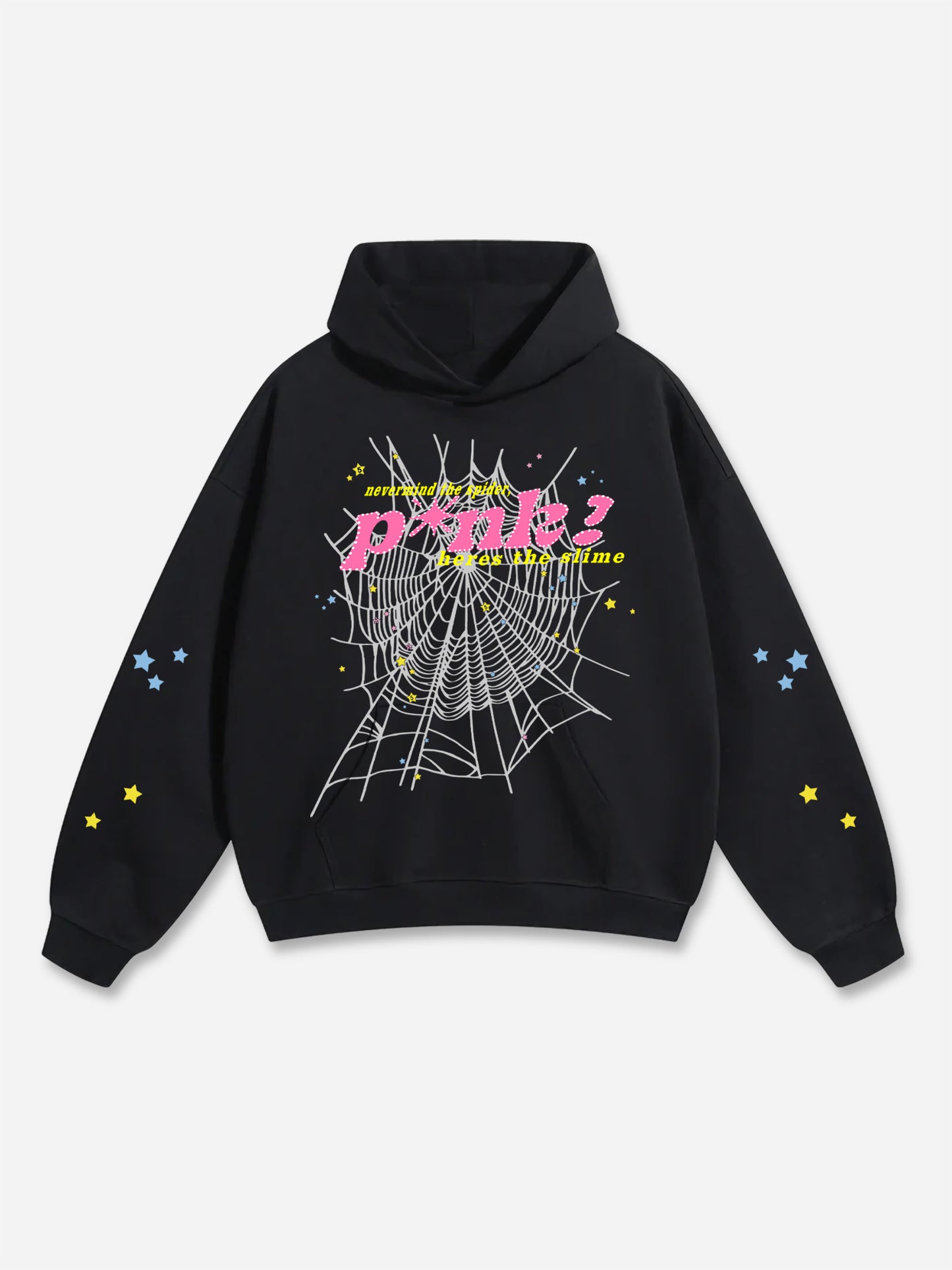 Vercoo Y2k Fashion Spider Graphic Punk Hoodie