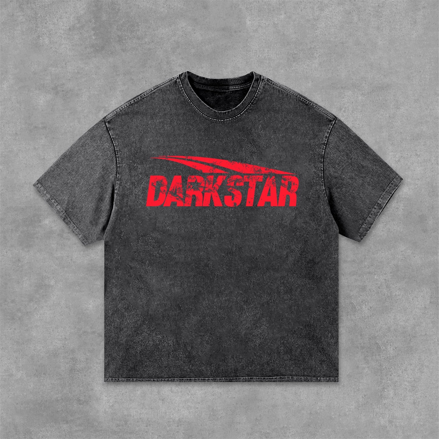 Darkstar-2024 Essentials Design Print Graphic Vintage Washed T-Shirt