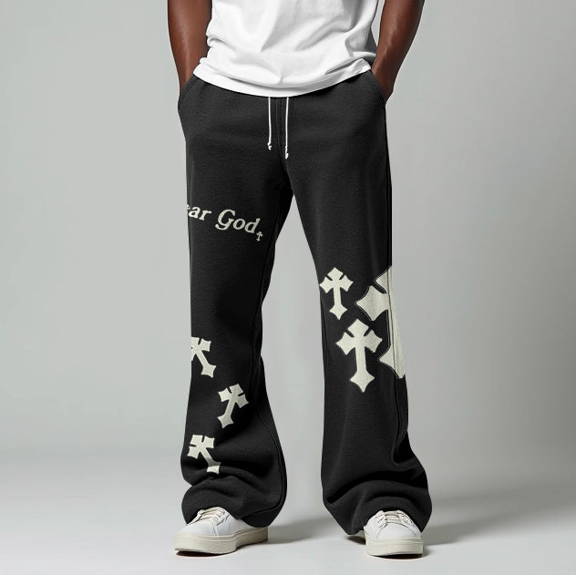 Vintage Cross I Fear God Graphic Essential Flared Pants