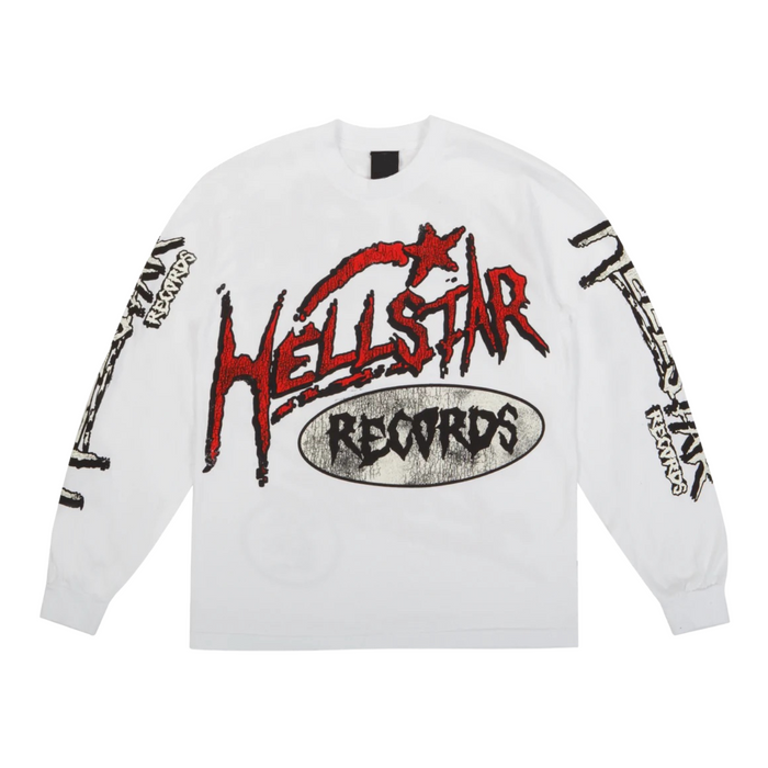 Vercoo Y2k Fashion Vintage Hellstar Graphic Long Sleeve T-Shirt