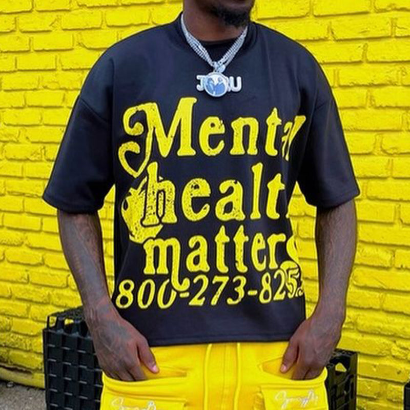 Mental Health Matters 100% Cotton T-Shirt