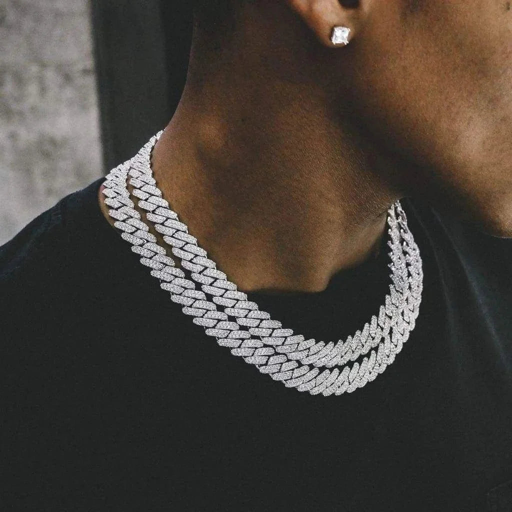 Men's Hip-Hop Diamond Cuban Necklace