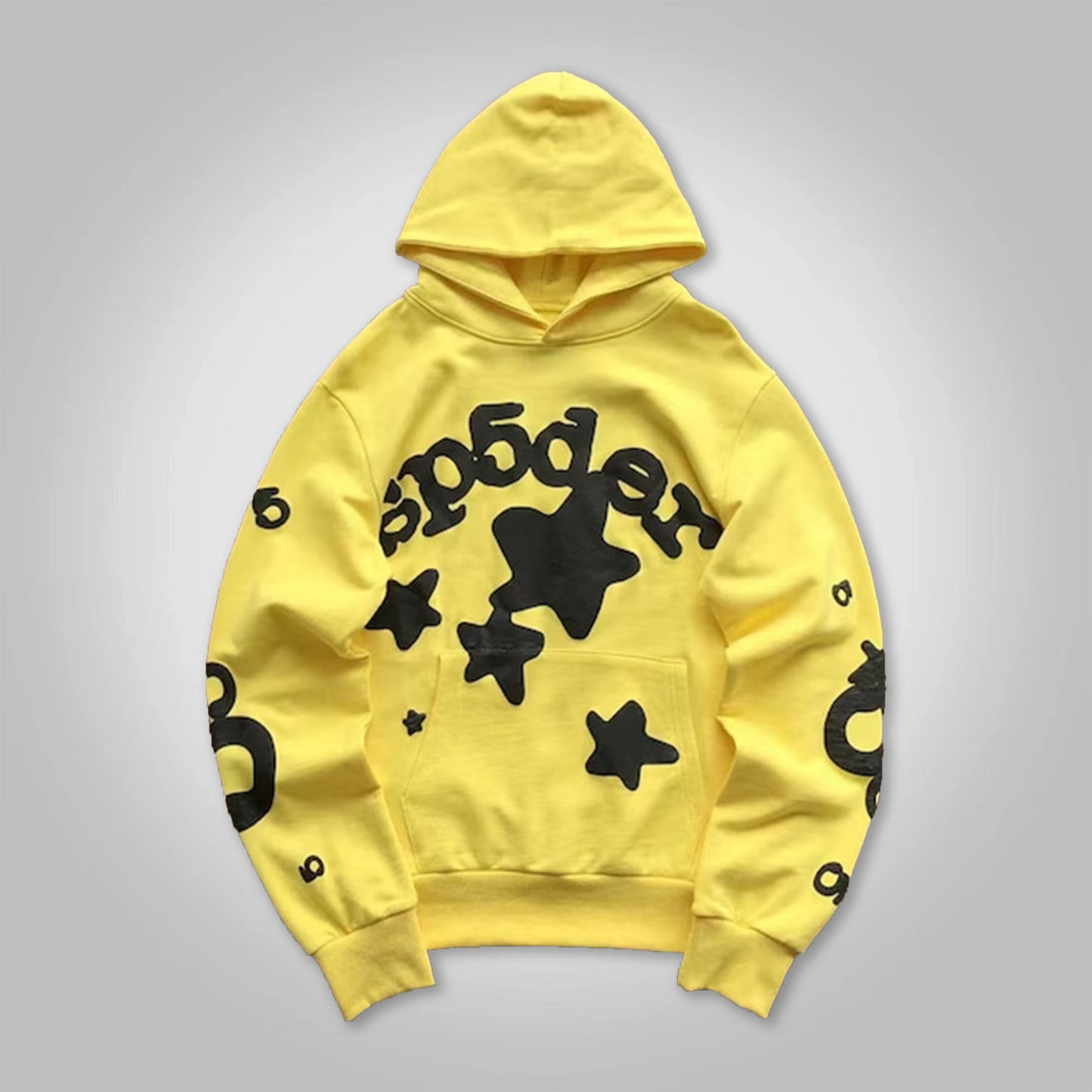 Vercoo Yellow Spider Worldwide 555 Punk Hoodie