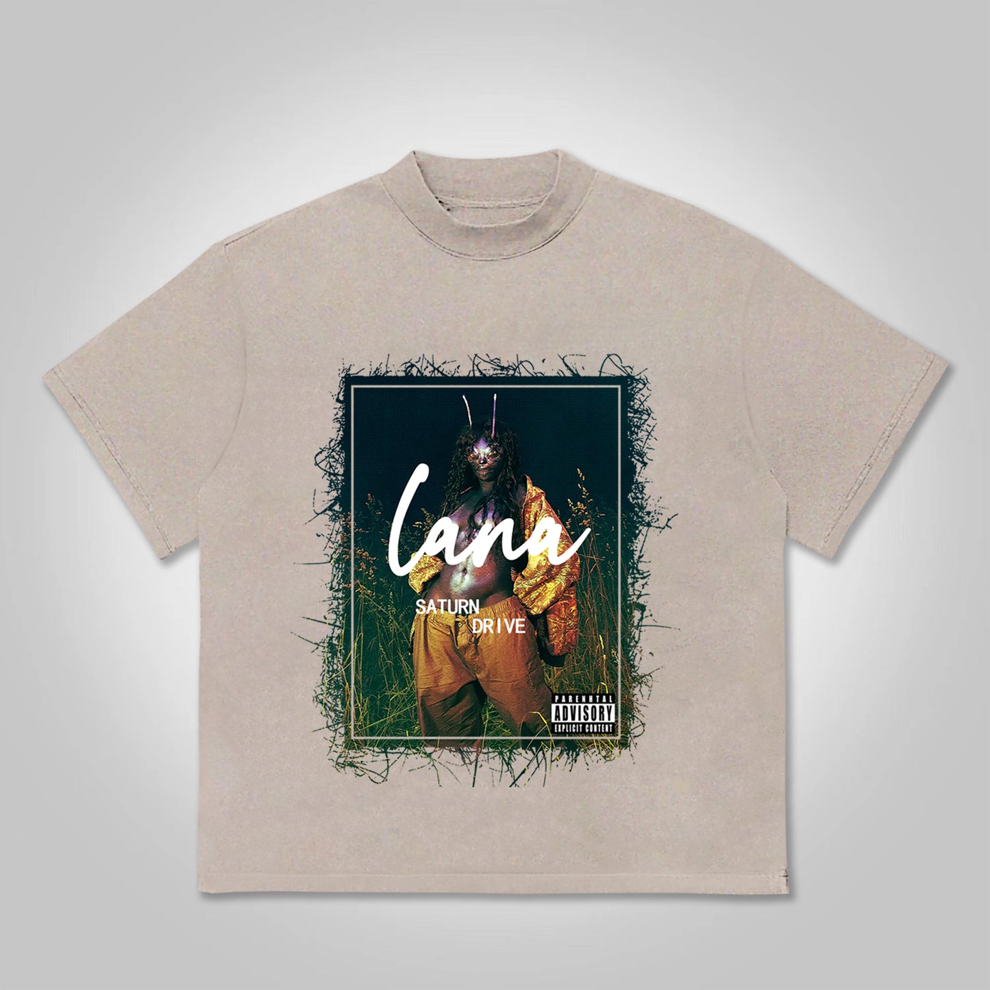 Vercoo Vintage SZA Graphics Print Cotton T-Shirt