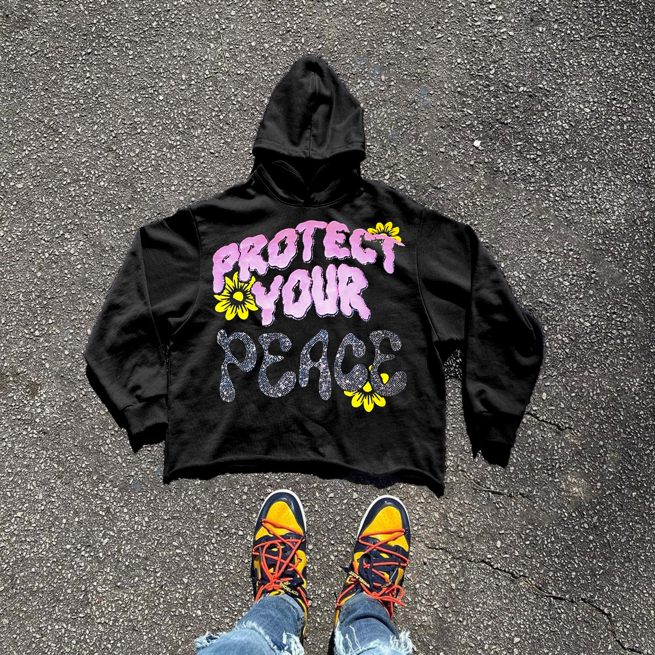 Black/Green/Purple PYP Hoodie