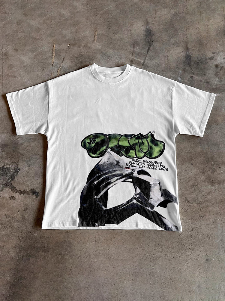 Vintage The Illest Villain Mf Doom Graphic Casual Street Basketball T-Shirt