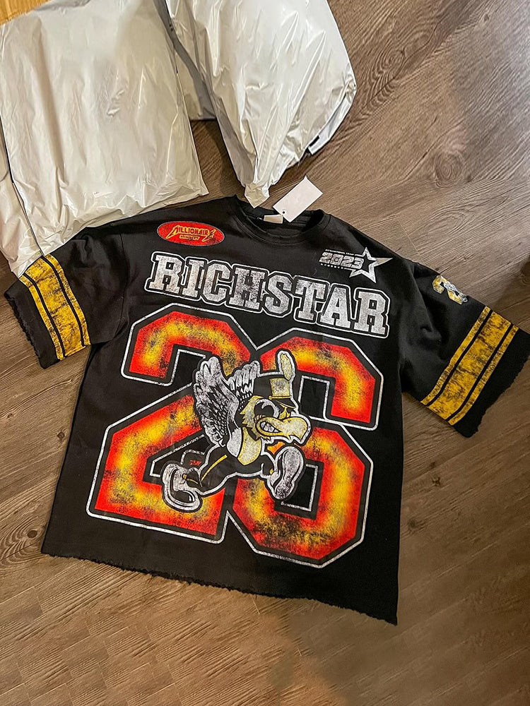 Vintage Rich Star Number 26 Graphic T-Shirt