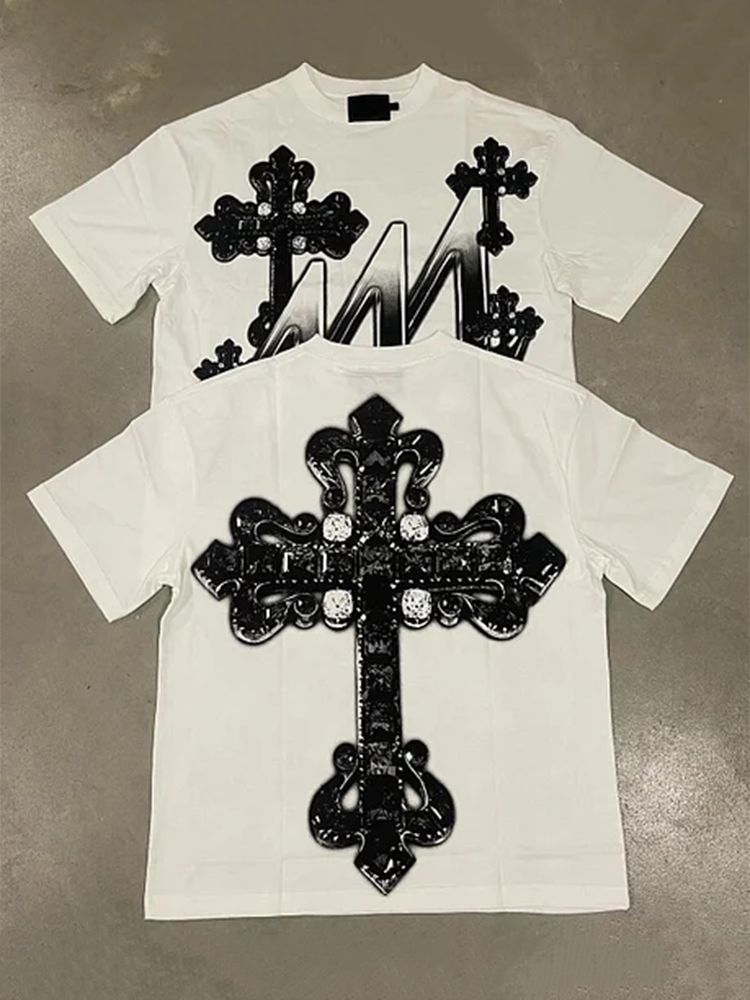 Vintage Faith 444 Graphic Print T-Shirt