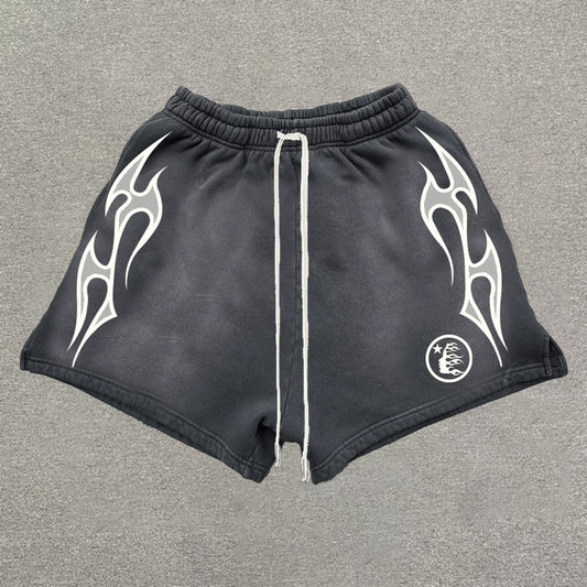 Vintage Hellstar Graphic Casual Fashion Shorts