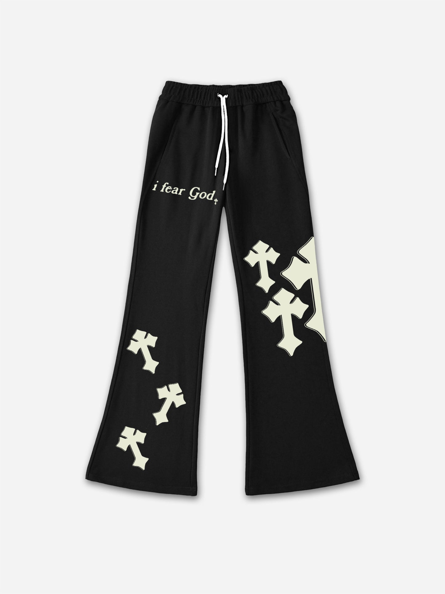 Vintage Cross I Fear God Graphic Essential Flared Pants