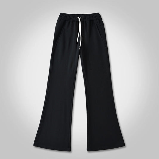 Men's Essentials Everyday Black Flared Sweatpants