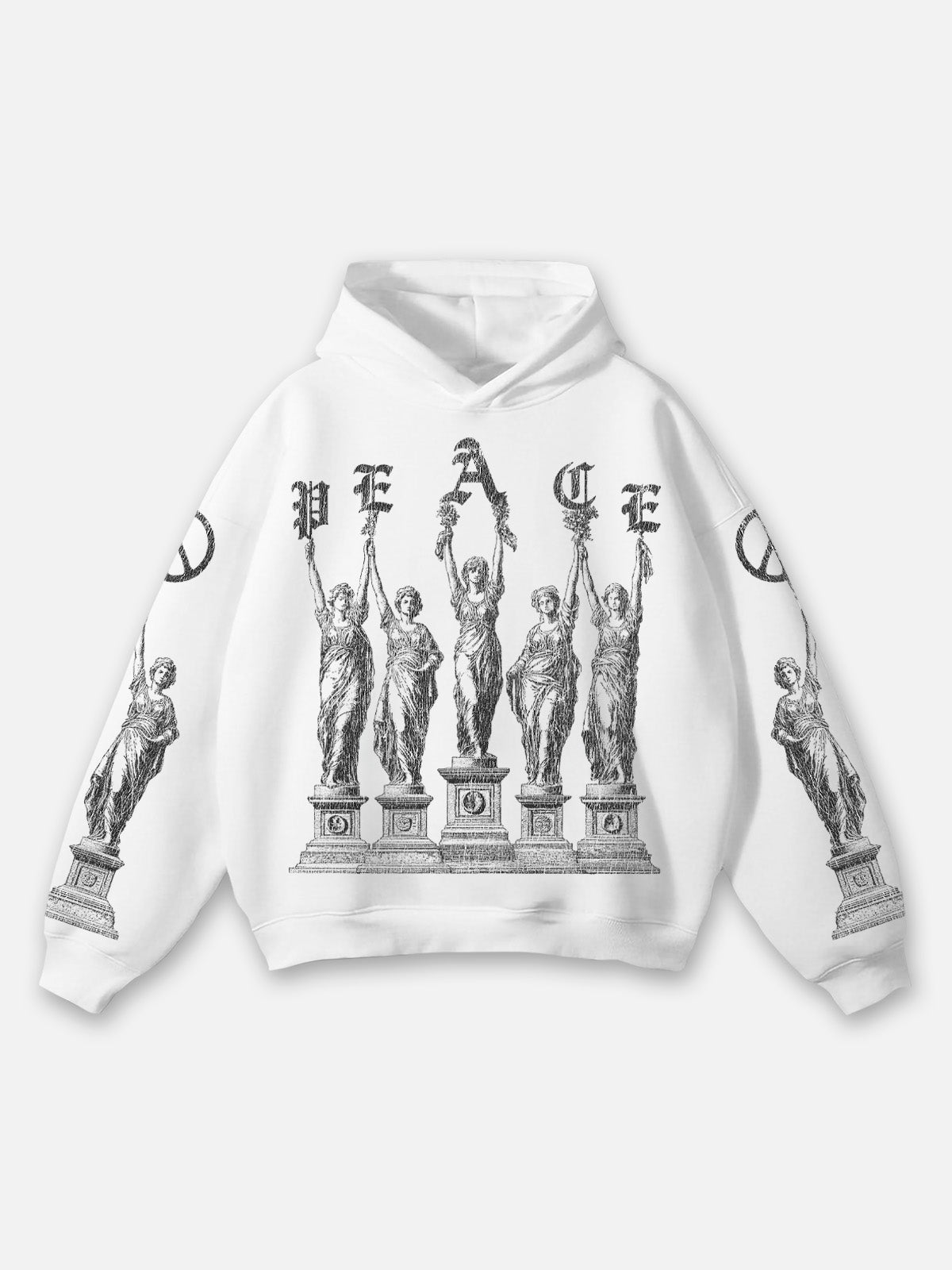 Advocate For Peace Medieval Graphic Hoodie