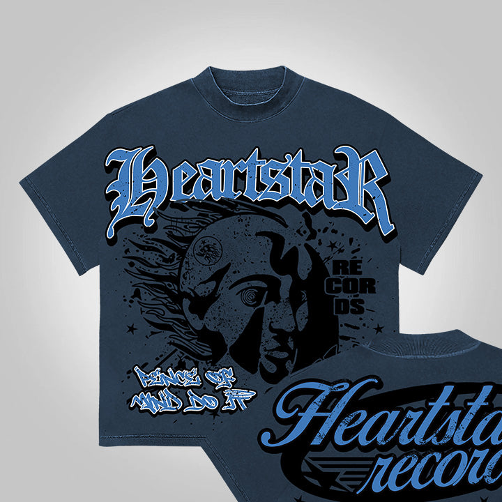 Heartstar Path To Paradise 2024 Vintage Graphic Cotton T-Shirt