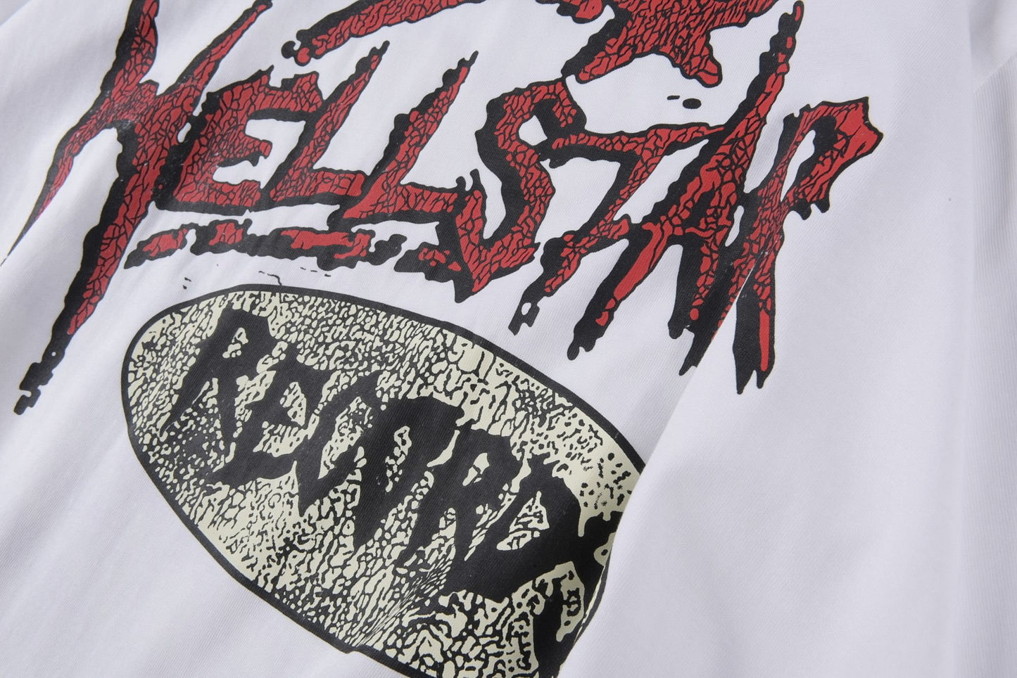 Vercoo Y2k Fashion Vintage Hellstar Graphic Long Sleeve T-Shirt