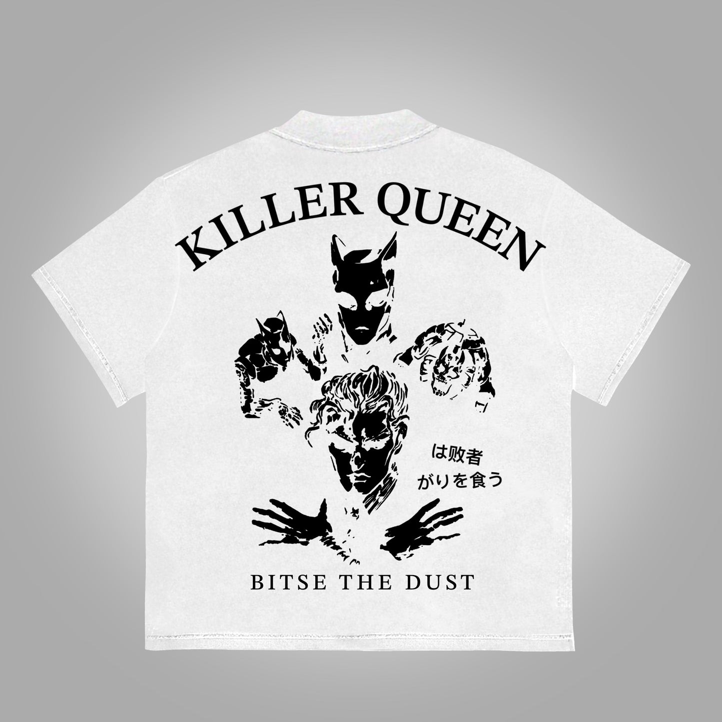 Jojo Killer Queen Graphics Cotton T-Shirt