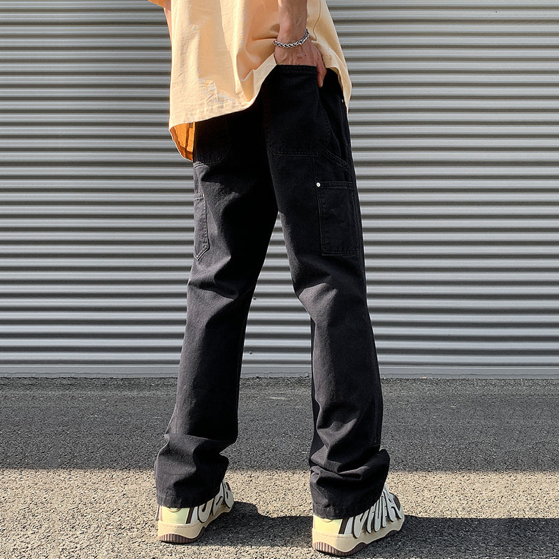 Men's Retro Street Logging Pants