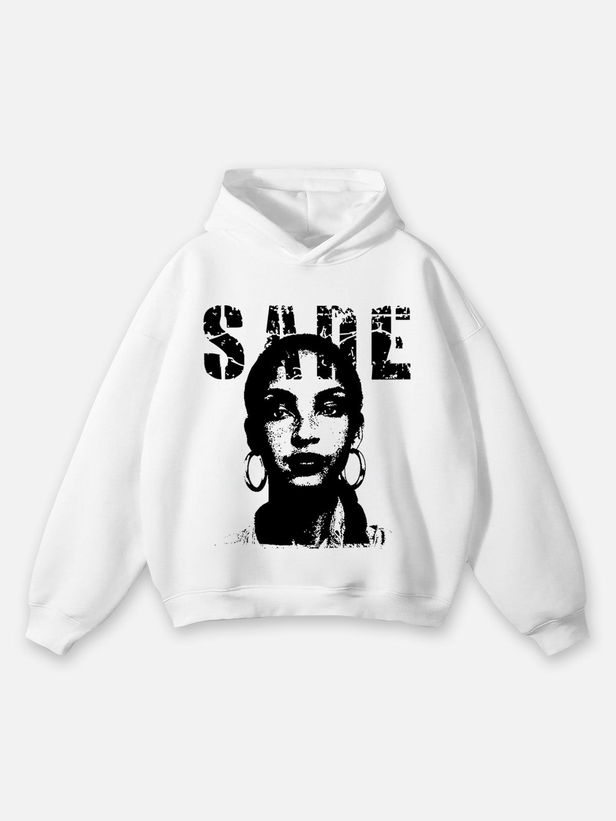 Vercoo Vintage Sade Adu Graphic Hoodie