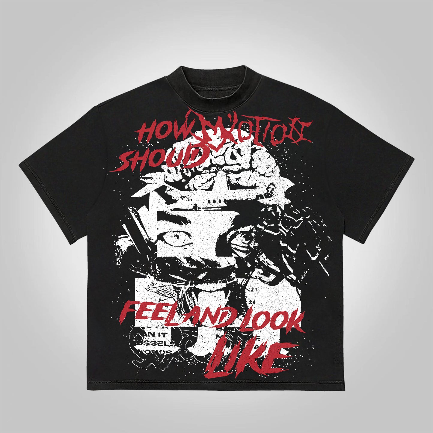 Vintage Motion World Tour Graphic Cotton T-Shirt