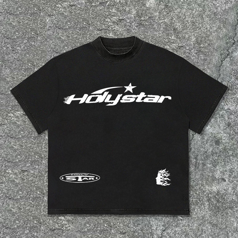 Vintage Hellstar Print Graphic Cotton Essentials T-Shirt