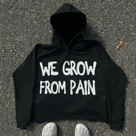 Vintage Benowrld Graphic Oversized Hoodie