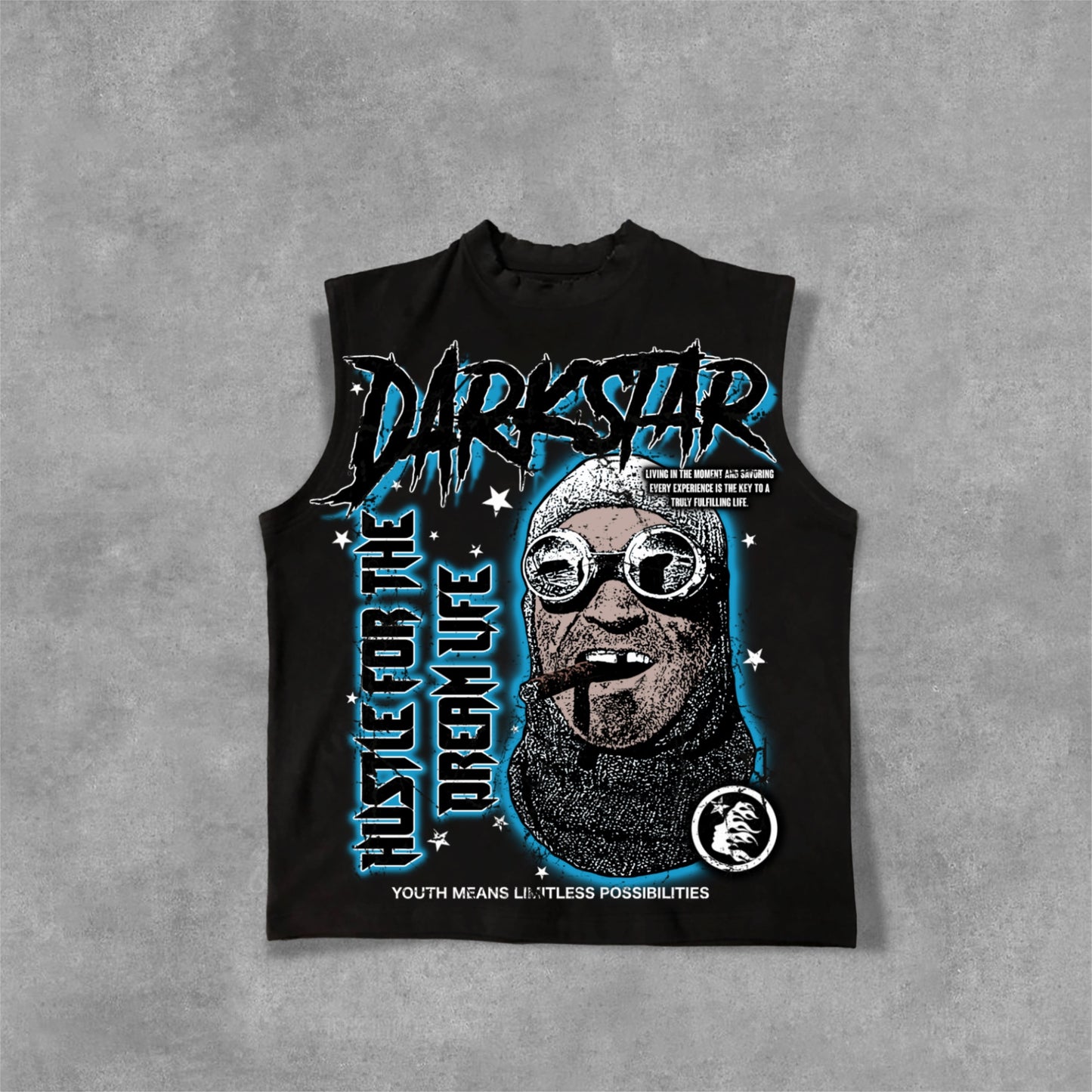 Darkstar-2024 New Print Pattern Cotton Tank Top