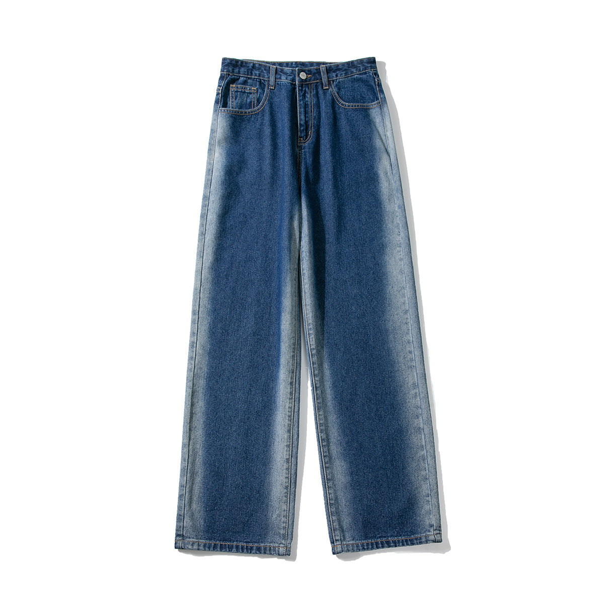 Men's Gradient Trendy Wide-Leg Jeans