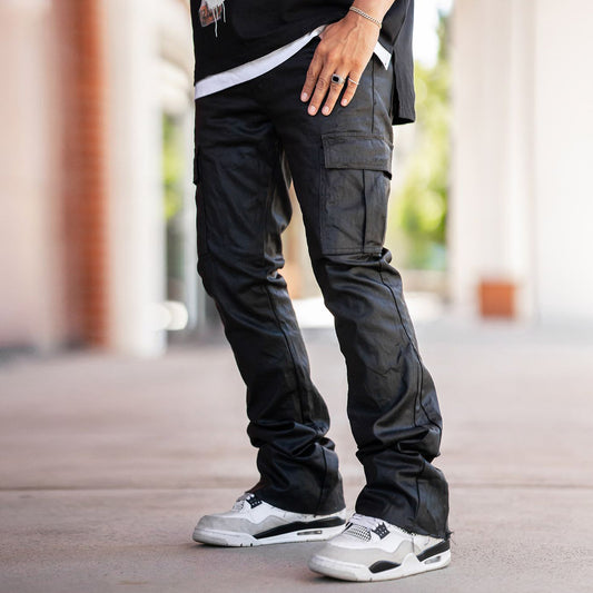 Vintage Trendy Overalls Street Hip-Hop Trousers