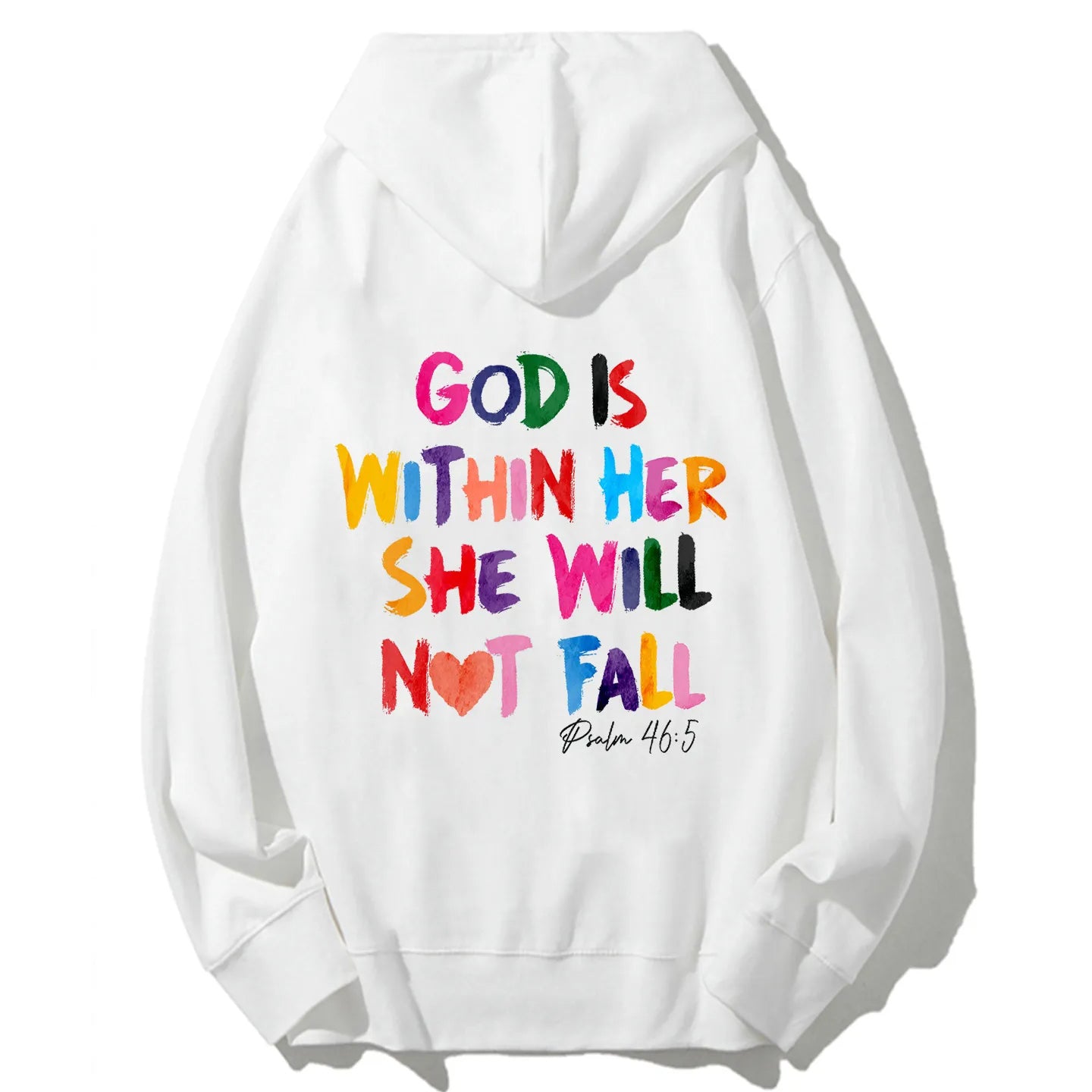 God Is Within Her She Will Not Fall Unisex Hoodie