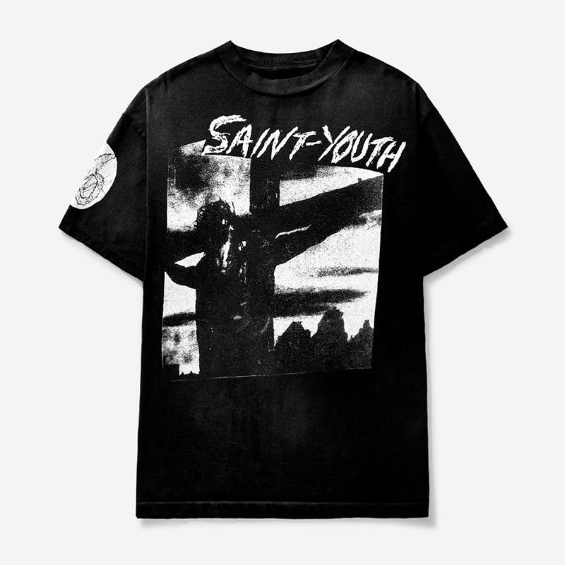 Vercoo Youth Saint Print Graphic Cotton T-Shirt