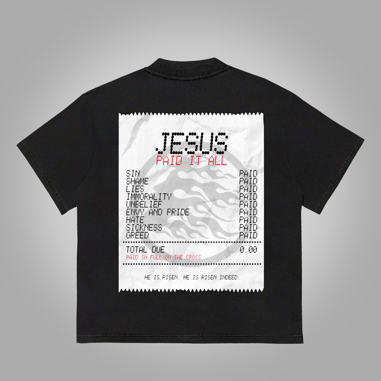 An Invoice About Jesus Cotton T-Shirt