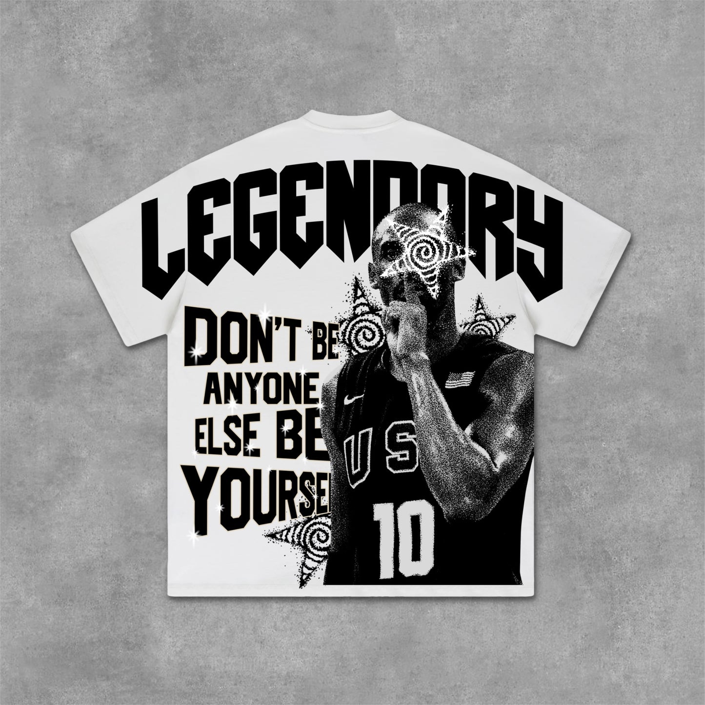 Legendary Star You Just Need To Be Yourself Graphics 100% Cotton T-Shirt