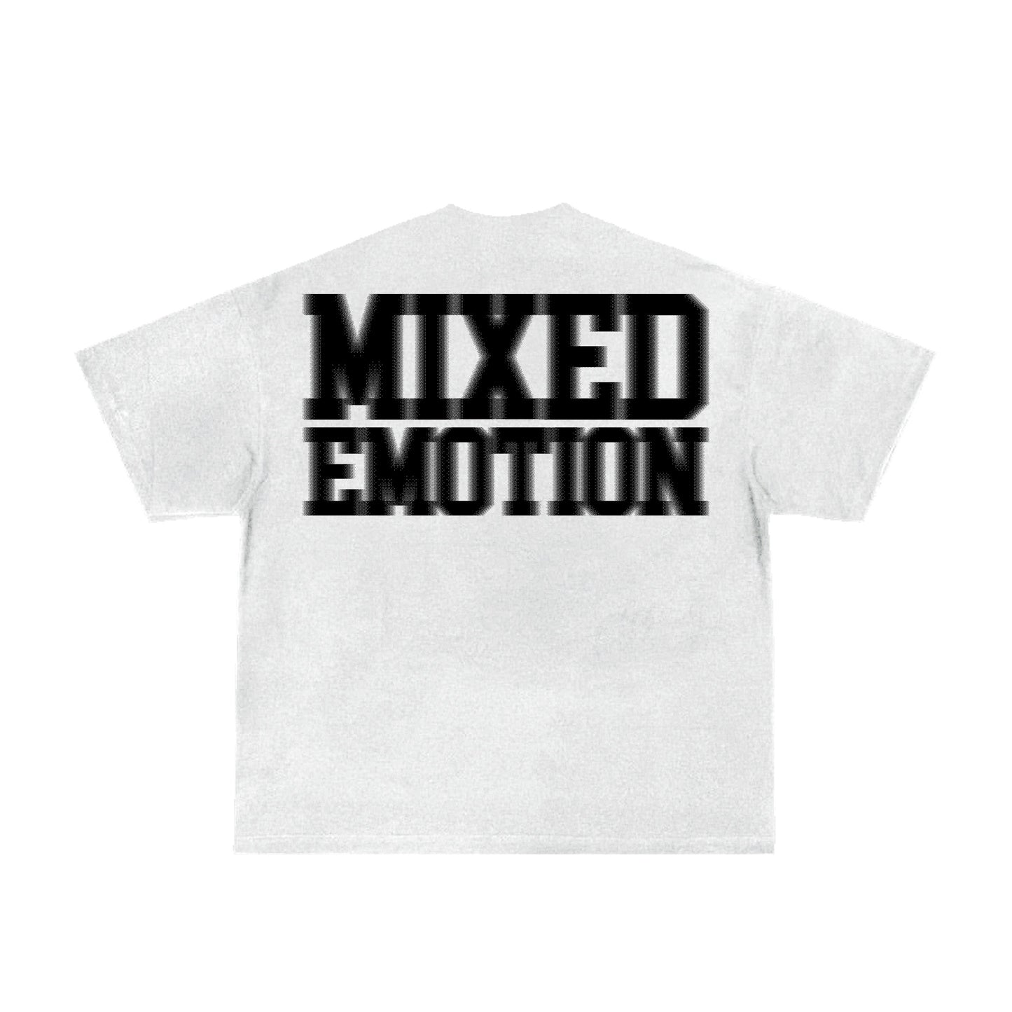 Vintage Angel Emotion Print Cotton T-Shirt