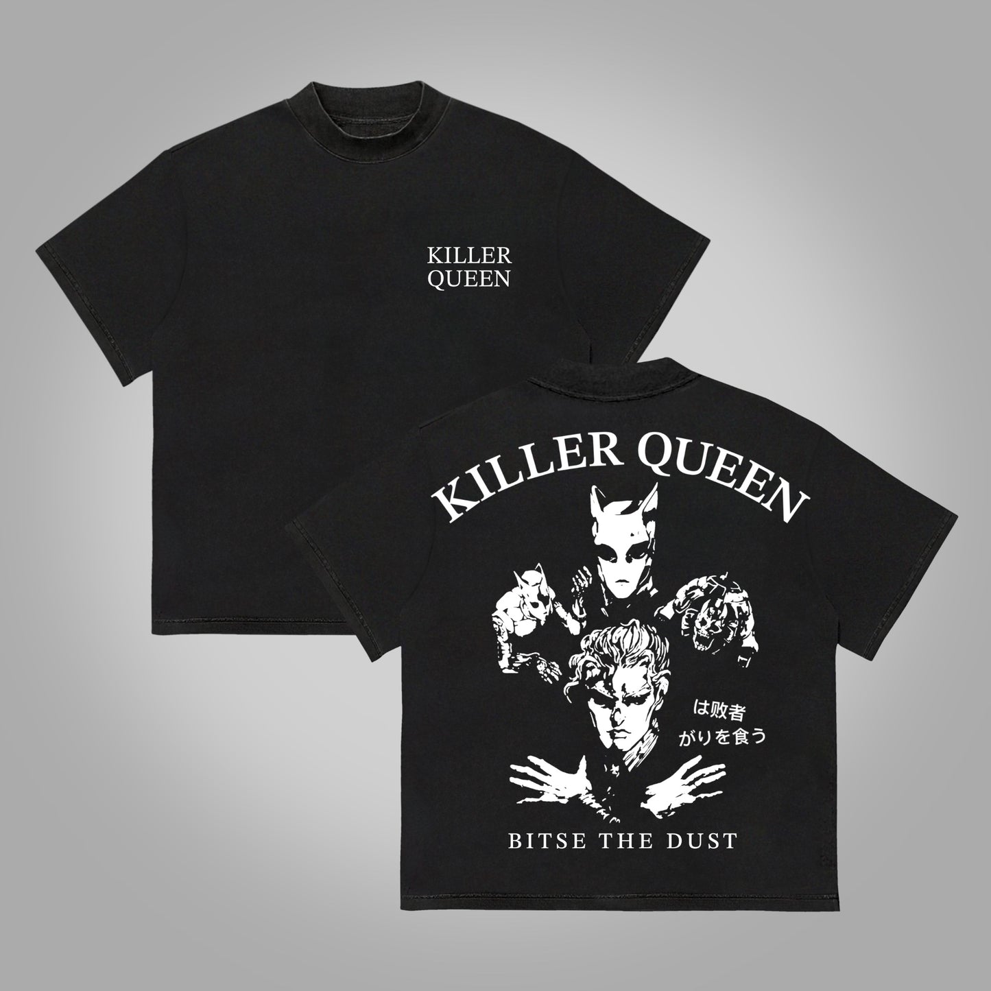 Jojo Killer Queen Graphics Cotton T-Shirt