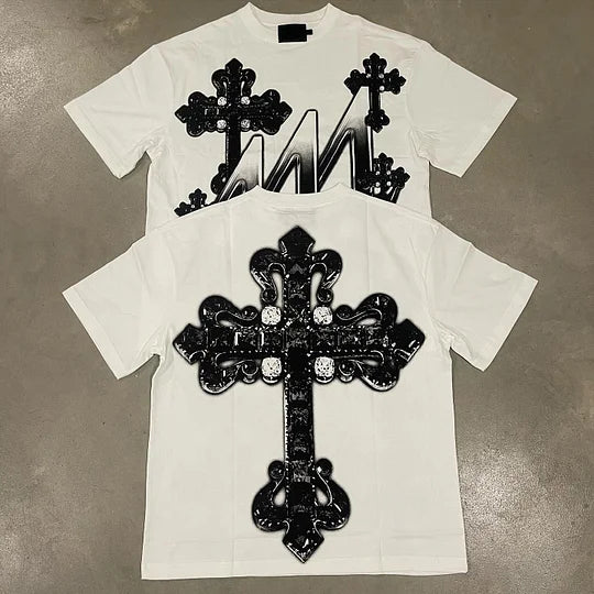 Vintage Faith 444 Graphic Print T-Shirt