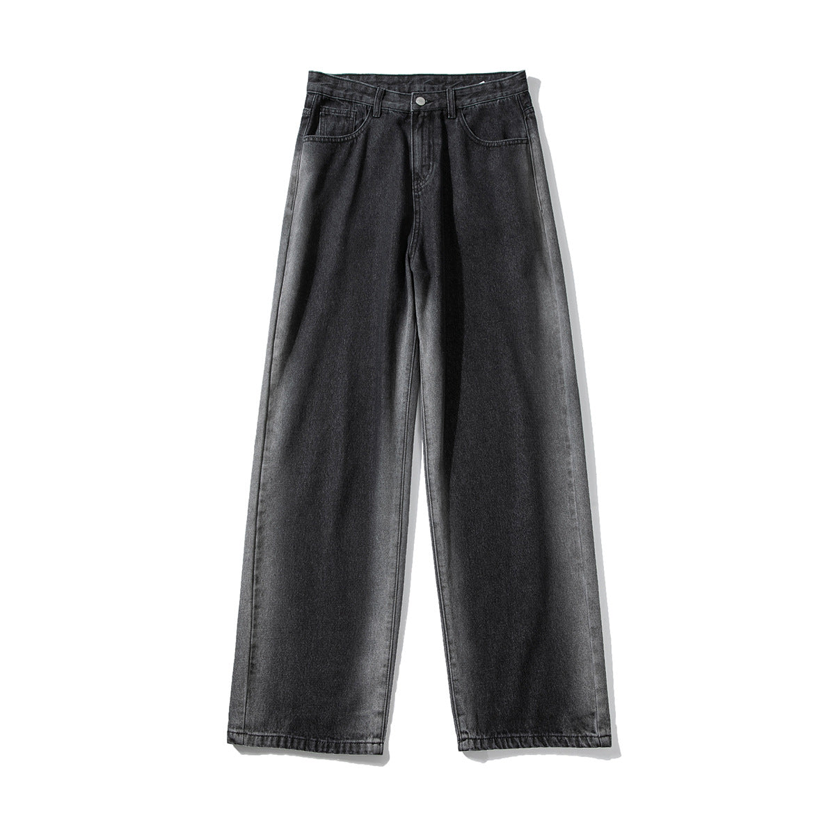 Men's Gradient Trendy Wide-Leg Jeans