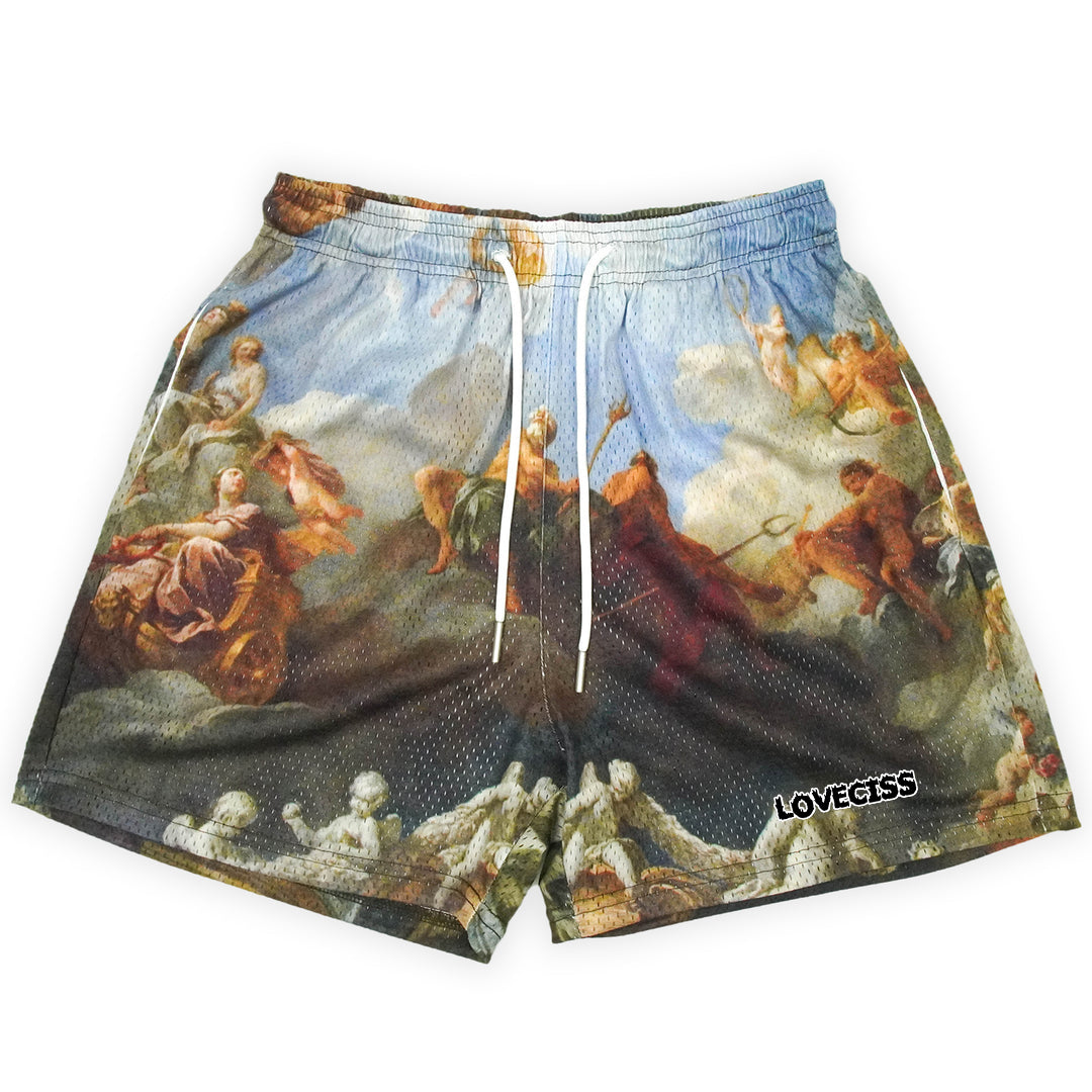 Church Essentials Graphic Mesh Shorts