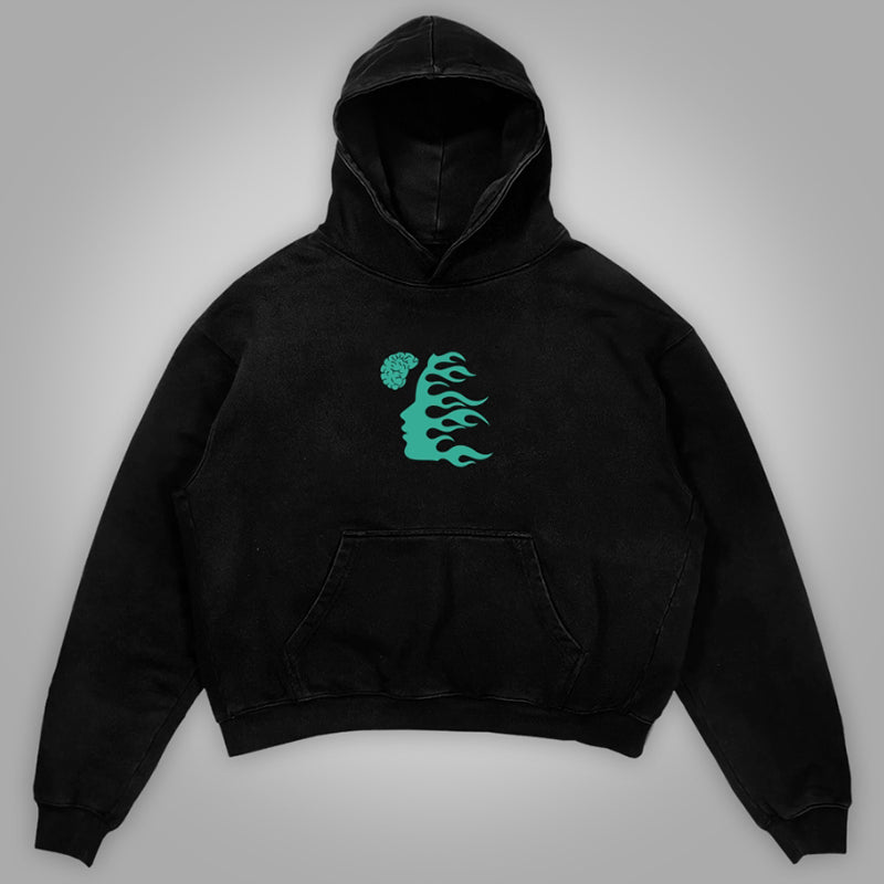 Vercoo You Know What I'm Thinking Pocket Hoodie