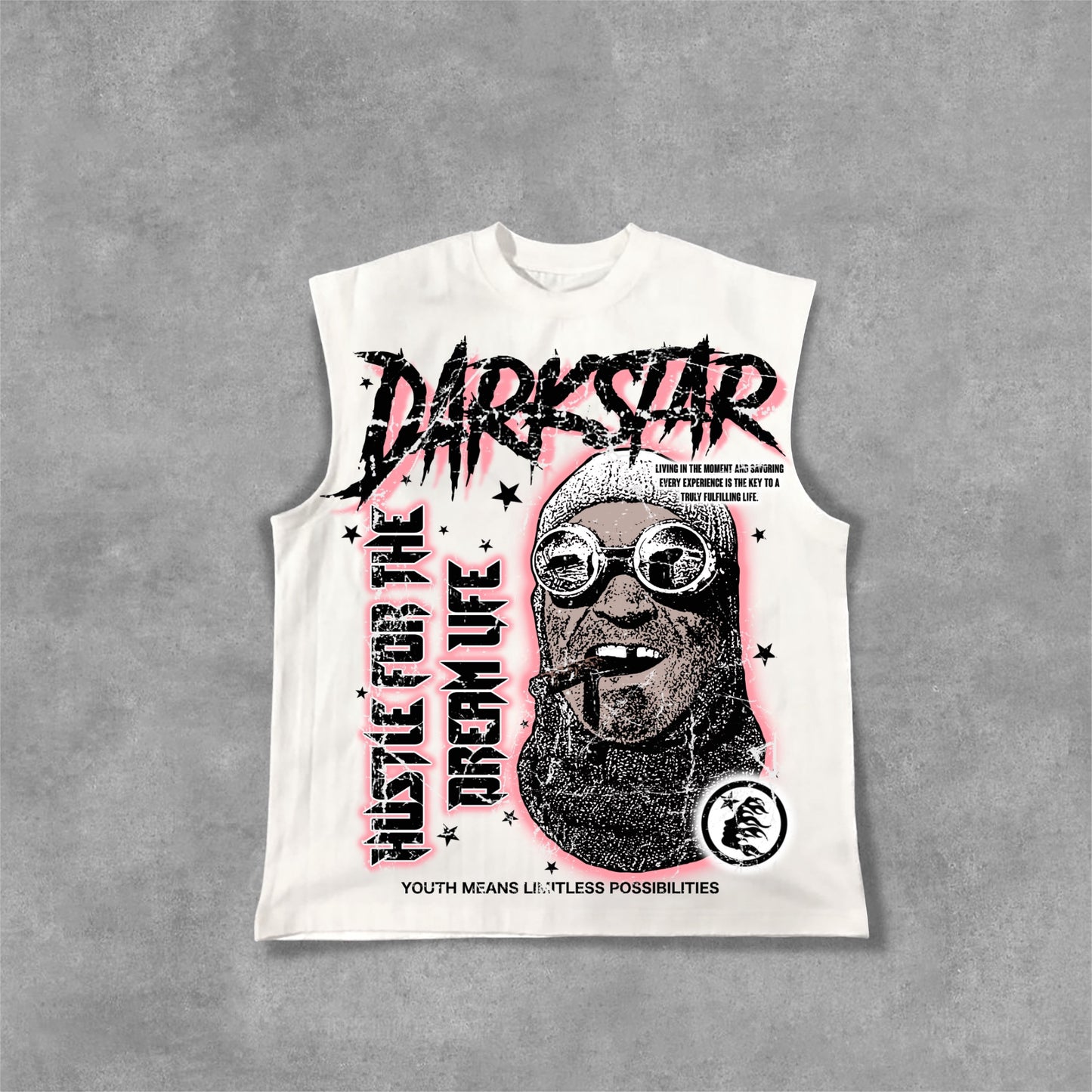 Darkstar-2024 New Print Pattern Cotton Tank Top