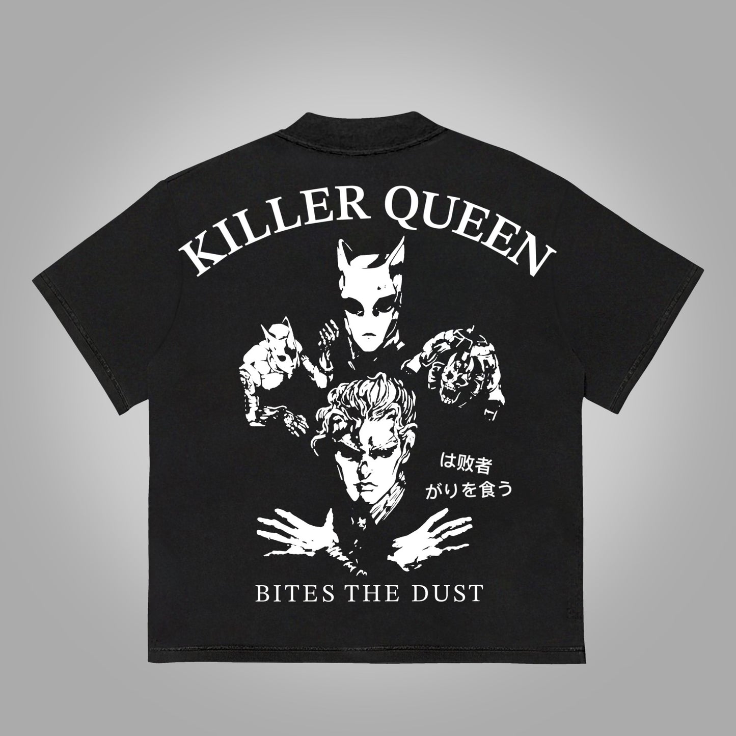 Jojo Killer Queen Graphics Cotton T-Shirt