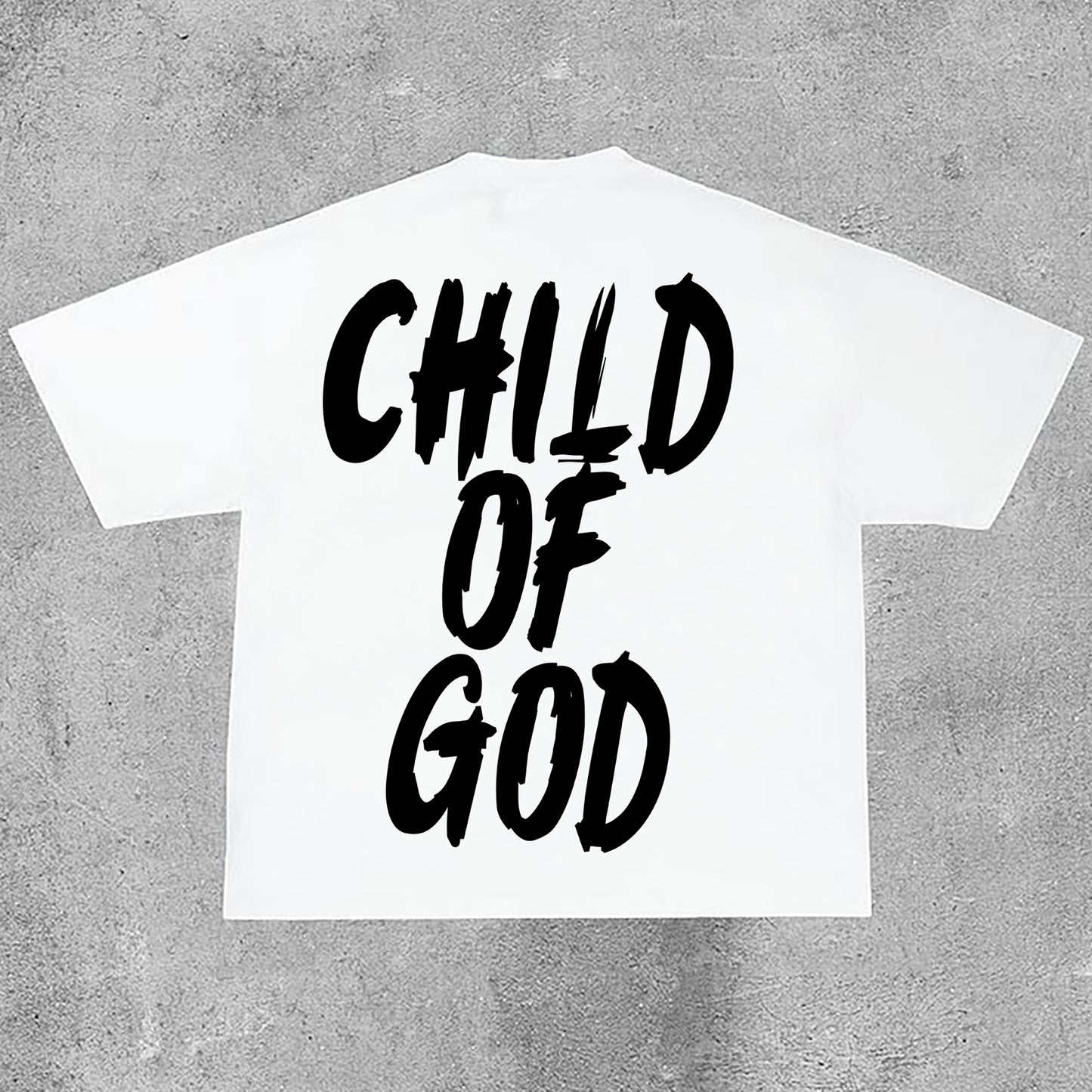 Men's Child Of God Print Cotton Short Sleeve T-Shirt