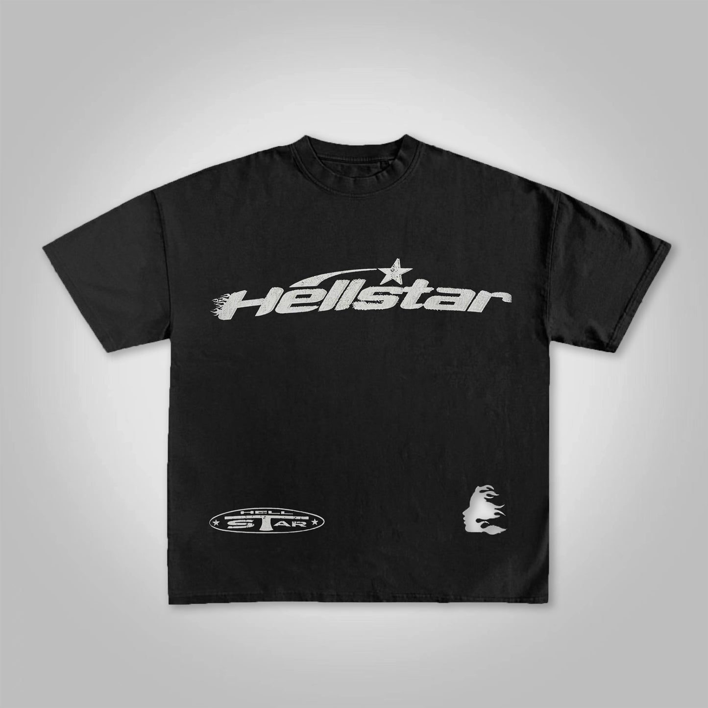 Vintage Hellstar Print Graphic Cotton Essentials T-Shirt